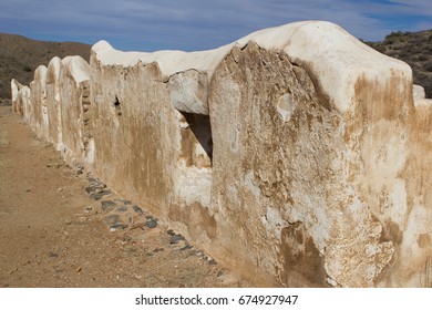 Adobe Ruins At Fort Bowie