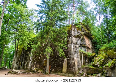 Adolf Hitler's Bunker - The Wolf's Lair, in Wolfsschanze. Poland