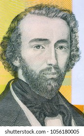 Adolphe Sax Portrait From Belgian Money 
