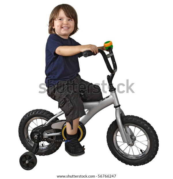 3 year old riding bike