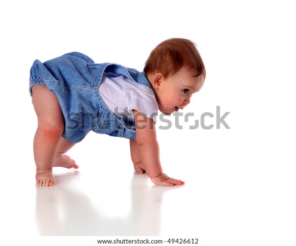 baby walking on hands and feet