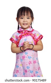 Adorable Chinese Little Girl Wishing 260nw 90175489 