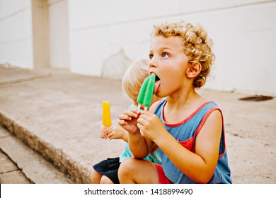 517 Kid licking popsicle Images, Stock Photos & Vectors | Shutterstock