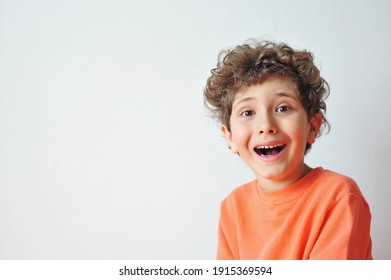 Adorable Little Boy Makes Funny Faces Stock Photo (Edit Now) 1915369594