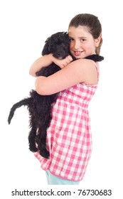 Adorable Little Girl Kissing Her Dog Stock Photo 76854496 | Shutterstock