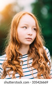 Adorable Young Ginger Teen