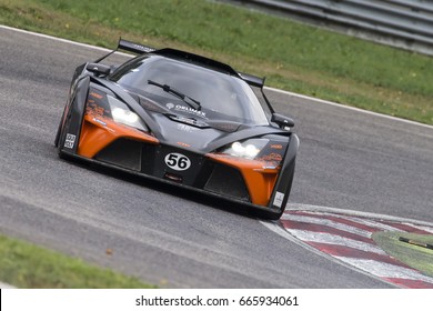 Adria, Rovigo, Italy - September 17, 2016: Ktm X-Bow Elite GT4, Driven By Miniberger Tomas,  During Race At The American Speed Weekend In Adria International Raceway.