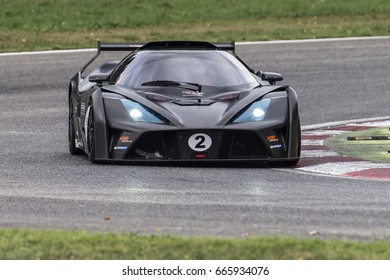 Adria, Rovigo, Italy - September 17, 2016: Ktm X-Bow Elite GT4, Driven By Arendt Charel,  During Race At The American Speed Weekend In Adria International Raceway.