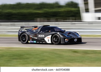 Adria, Rovigo, Italy - September 17, 2016: Ktm X-Bow Elite GT4, Driven By Arendt Charel,  During Race At The American Speed Weekend In Adria International Raceway.