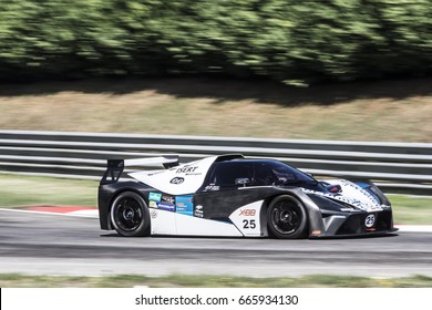 Adria, Rovigo, Italy - September 17, 2016: Ktm X-Bow Elite GT4, Driven By Hauer Mathias,  During Race At The American Speed Weekend In Adria International Raceway.