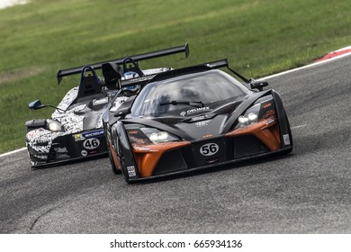 Adria, Rovigo, Italy - September 17, 2016: Ktm X-Bow Elite GT4, Driven By Miniberger Tomas,  During Race At The American Speed Weekend In Adria International Raceway.