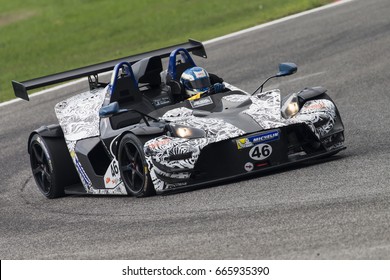 Adria, Rovigo, Italy - September 17, 2016: Ktm X-Bow Elite M, Driven By BAU BOB,  During Race At The American Speed Weekend In Adria International Raceway.