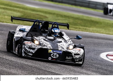 Adria, Rovigo, Italy - September 17, 2016: Ktm X-Bow Elite M, Driven By BAU BOB,  During Race At The American Speed Weekend In Adria International Raceway.