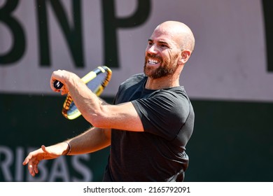 Adrian Mannarino Of France During The French Open (Roland-Garros) 2022, Grand Slam Tennis Tournament On May 19, 2022 At Roland-Garros Stadium In Paris, France. 