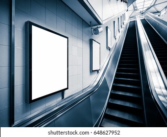 Download Escalator Mockup High Res Stock Images Shutterstock