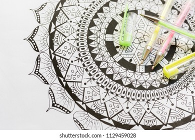 Free Coloring Pages Round Up For Grown Ups