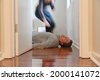unconscious man floor