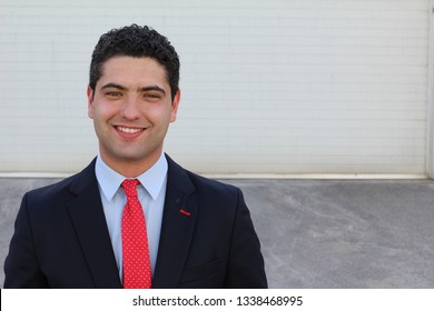 Adult Male In His Early Thirties Wearing Suit