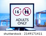 Adults only 16+ no children