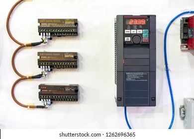 Advance Universal Automatic Inverter For Electric Current Vector Or Vfd  High Performance And Accuracy Control & Supply For Communication Remote System Industrial On White Wall