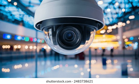 Advanced CCTV Surveillance Systems for Office Buildings, Shopping Malls, Homes, Traffic, and Outdoor Areas - Powered by Shutterstock