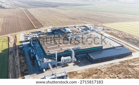 Advanced computing data center architecture from above
