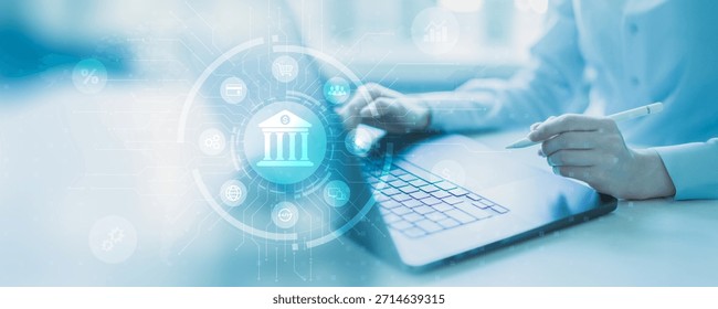 Advanced Digital Banking Technology for Secure Financial Transactions.