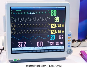 Advanced Medical Equipment Close-up. Medicine And Technology