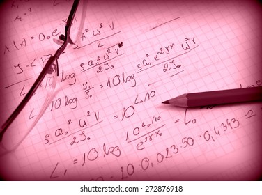 Advanced physics and maths notes (handwriting) - Powered by Shutterstock - Get 15% off with code: PIKWIZARD15