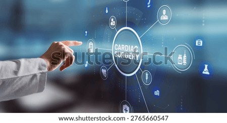 Advanced robotic surgery system assisting surgeons during a delicate heart procedure.