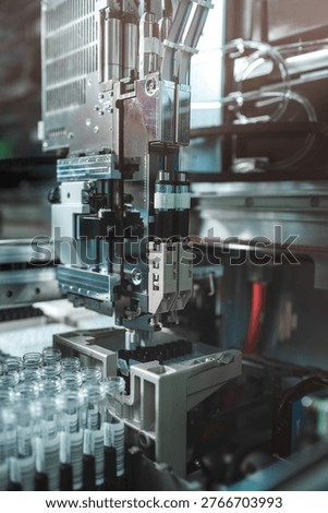 Advanced Vision System Scans Vials For Defects Using AI Analysis And Highresolution Imaging