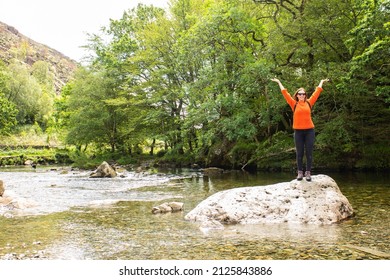 Adventure In The River Afon Glaslyn, Beddgelert, Snowdonia, Wales