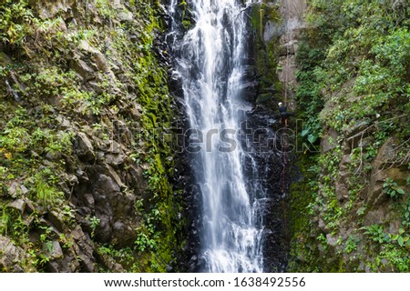 Similar – Image, Stock Photo Costa Rica waterfall