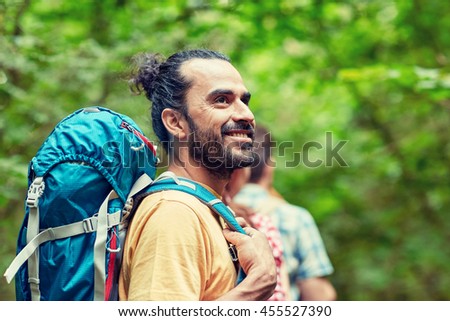 Similar – Foto Bild Waldweg Abenteuer