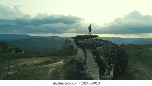 Adventurous man exploring nature - Shutterstock ID 1324336910