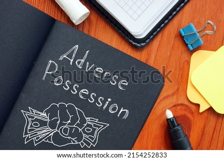 Adverse Possession is shown using a text