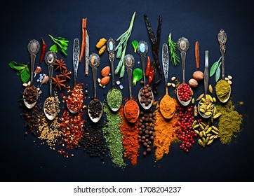 Advertising still live of spices - Shutterstock ID 1708204237