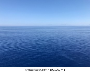 Aegean Blue Sea And Waves