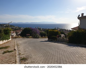 Aegean Sea Saw From Kusadasi