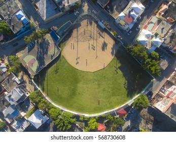 Aerial Baseball Stadium