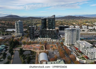 Aerial Of Belconnen Town Centre, Canberra, ACT