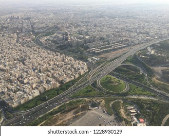 Aerial City View Tehran Capital Iran Stock Photo 1228930129 | Shutterstock