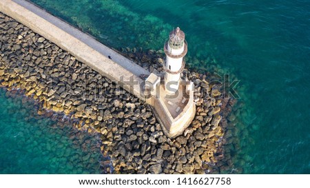 Similar – Lighthouse at sunset