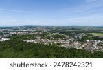 Aerial Drone Shot Of Coleraine Housing