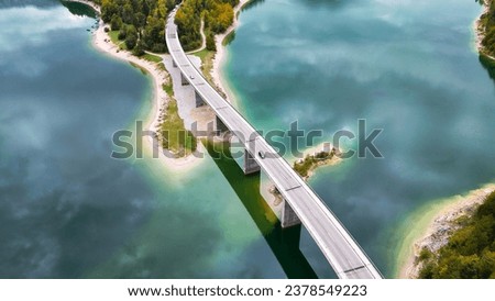 Similar – Image, Stock Photo bridge Environment Water