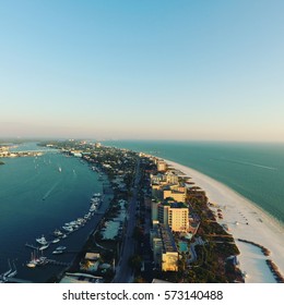 Aerial Of Fort Myers Beach