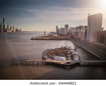 Aerial Of Hoboken NJ