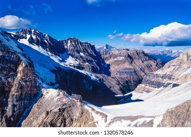 Aerial Image Of Abbot Pass, Alberta, Canada