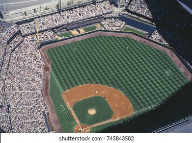 Aerial Image Of Baseball Stadium Seattle, Washington, USA