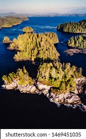 Aerial Image Broughton Archipelago Group Islands Stock Photo 1469451035 ...